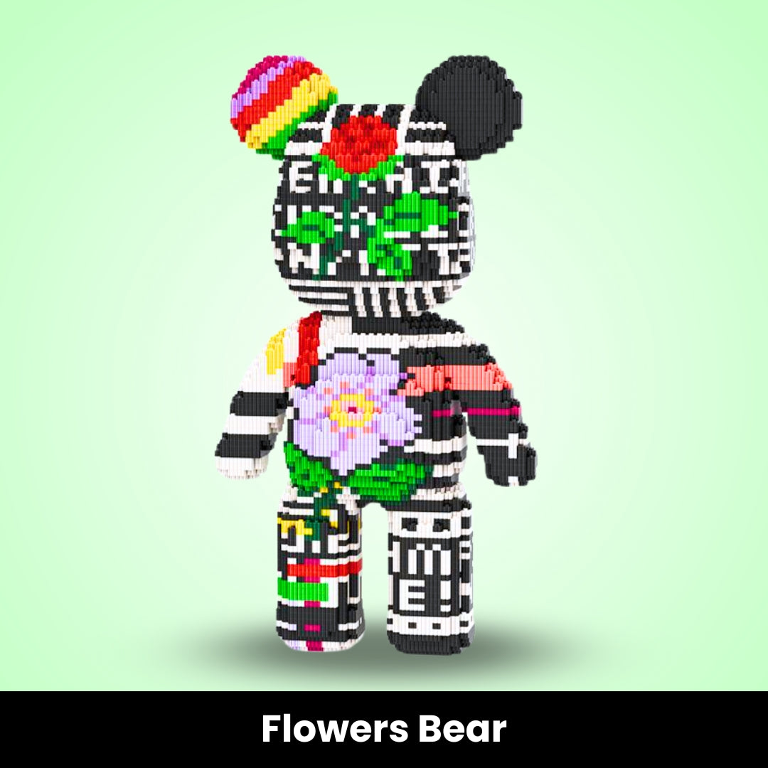 Teddyblocks™ Giant Buildable Brick Bear: Unleash Creativity with the Ultimate Playtime Companion