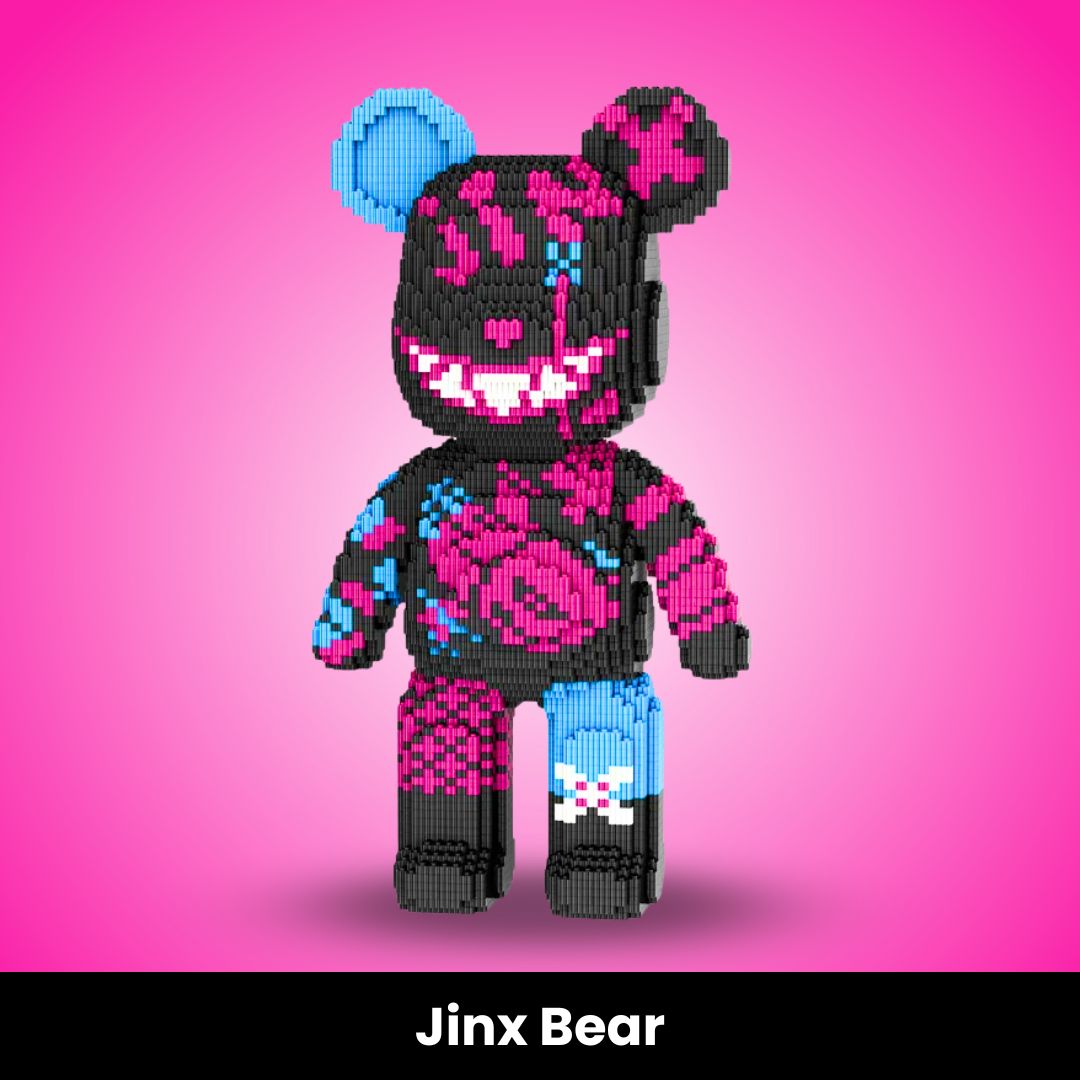 Teddyblocks™ Giant Buildable Brick Bear: Unleash Creativity with the Ultimate Playtime Companion