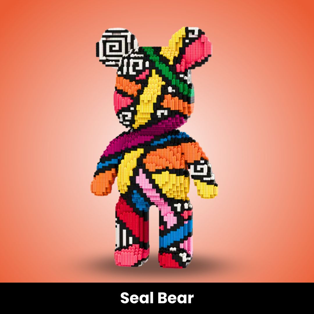 Teddyblocks™ Giant Buildable Brick Bear: Unleash Creativity with the Ultimate Playtime Companion